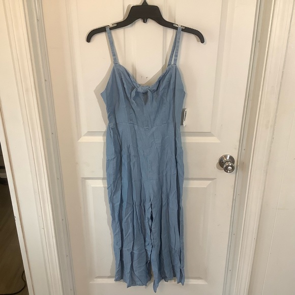 Old Navy Pants - Old Navy jumpsuit blue size Medium